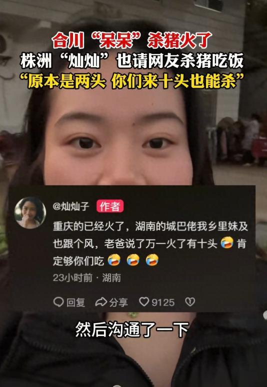 MK体育-株洲灿灿跟风杀猪,比呆呆还野!文旅提前6天准备,却被网友骂惨